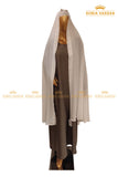 Plain White Irani Shawl