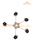 Black & Golden Straight Pin