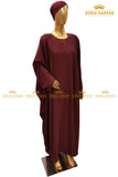 Front Closed Butterfly Abaya