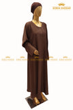Plain Front Closed Abaya