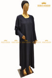 Plain Front Closed Abaya