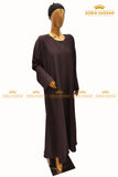 Plain Front Closed Abaya
