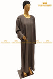 Plain Front Closed Abaya