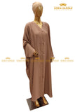 Front Open Butterfly Abaya