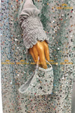 Ice Green Sequined Twinset