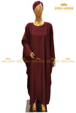 Front Closed Butterfly Abaya