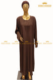 Plain Front Closed Abaya