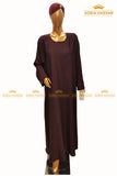 Plain Front Closed Abaya