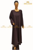 Plain Front Closed Abaya