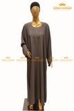 Plain Front Closed Abaya