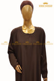 Plain Front Closed Abaya