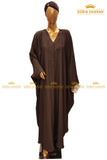 Front Open Butterfly Abaya
