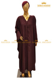 Front Open Butterfly Abaya