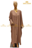 Front Open Butterfly Abaya