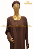 Plain Front Closed Abaya