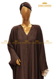 Front Open Butterfly Abaya