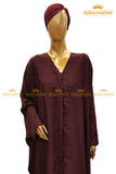 Front Open Butterfly Abaya