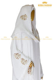 Embroidered White Twinset