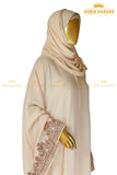 Embroidered Butterfly Abaya