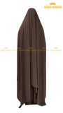 Dark Grey Plain Shawl